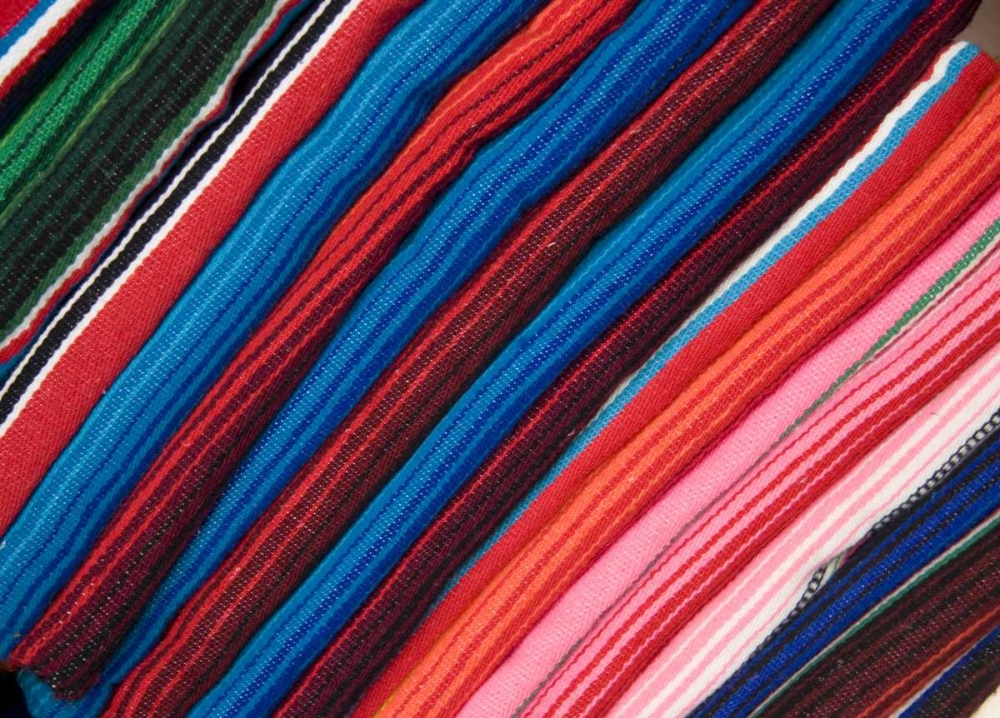 Arizona, Scottsdale Blanket on display in market